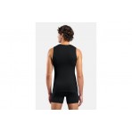 Odlo Active Light Base Layer Ανδρική Αμάνικη Μπλούζα Μαύρη