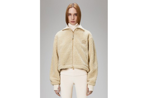 Rains Kofu Fleece Short Ζακέτα Sherpa Γυναικεία (19950 SAND)