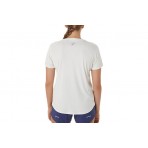 Asics Nagino Graphic Run Ss Top T-Shirt Γυναικείο (2012C752 100)