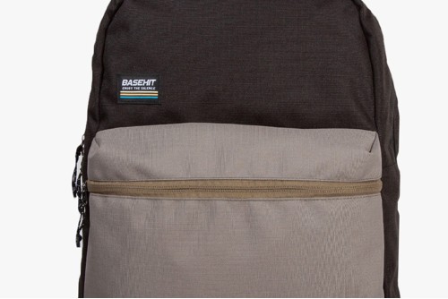 Basehit Backpack 19L (202.BU02.60 OFF BLACK-BEIGE-EB)