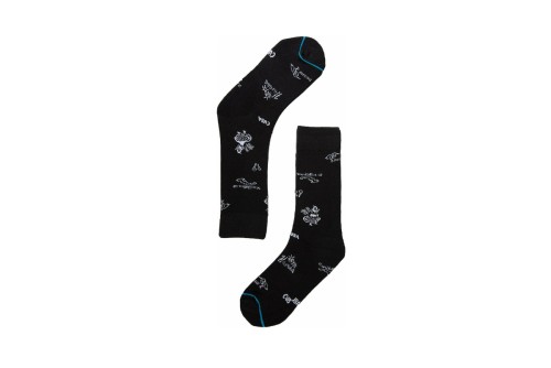 Basehit Havana Cuba Κάλτσες Ψηλές 1 Ζευγάρι (202.BU08.15 PR 184 BLACK)