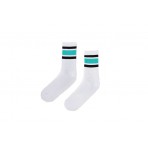 Basehit Tri Stripe Unisex Κάλτσες κάτω από τη Γάμπα Λευκές
