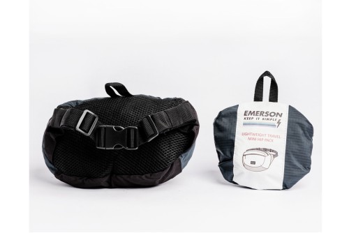 Emerson Τσαντάκι Μέσης (202.EU02.50 GREY-BLACK)