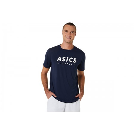 Asics Men Court Tennis Graphic Tee T-Shirt Ανδρικό 