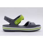 Crocs Bayaband Βρεφικά-Παιδικά Σανδάλια Γκρι, Πράσινα