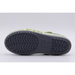 Crocs Bayaband Βρεφικά-Παιδικά Σανδάλια Γκρι, Πράσινα