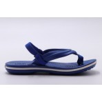 Crocs Crocband Strap Flip Βρεφικές Σαγιονάρες Ρουά, Λευκές