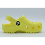 Crocs Toddler Classic Clog Βρεφικά Σαμπό Κίτρινο