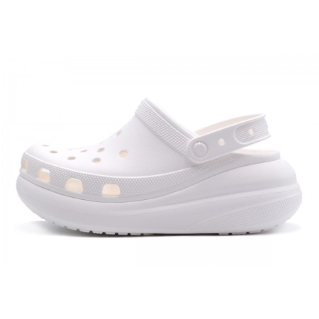 Crocs Classic Crush Clog Σαμπό Λευκό