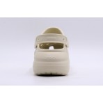 Crocs Classic Crush Clog Σαμπό Εκρού
