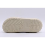 Crocs Classic Crush Clog Σαμπό Εκρού