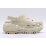 Crocs Mega Crush Γυναικεία Σαμπό Μπεζ