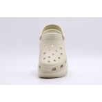 Crocs Mega Crush Γυναικεία Σαμπό Μπεζ