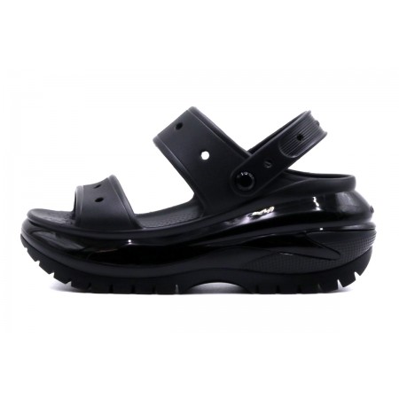 Crocs Mega Crush Πέδιλα Μαύρα