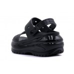 Crocs Mega Crush Πέδιλα Μαύρα