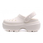 Crocs Stomp Clog Σαμπό Λευκά