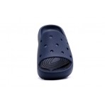 Crocs Classic Slide V2 Ανδρικές Παντόφλες Μπλε Σκούρο