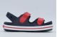 Crocs Crocband Cruiser Παιδικά Σανδάλια Μπλε Σκούρο, Κόκκινο, Λευκό