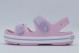 Crocs Crocband Cruiser Παιδικά Σανδάλια Ροζ, Λιλά, Λευκά