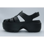 Crocs Stomp Fisherman Σανδάλια Μαύρα