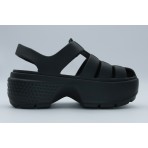 Crocs Stomp Fisherman Σανδάλια Μαύρα