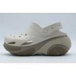 Crocs Bubble Crush Unisex Clog Ζαχαρί, Μπεζ