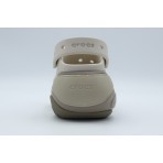 Crocs Bubble Crush Unisex Clog Ζαχαρί, Μπεζ