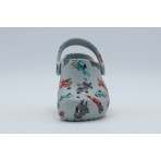 Crocs Toddler Classic Race Cars Graphic Βρεφικά Σαμπό Γκρι