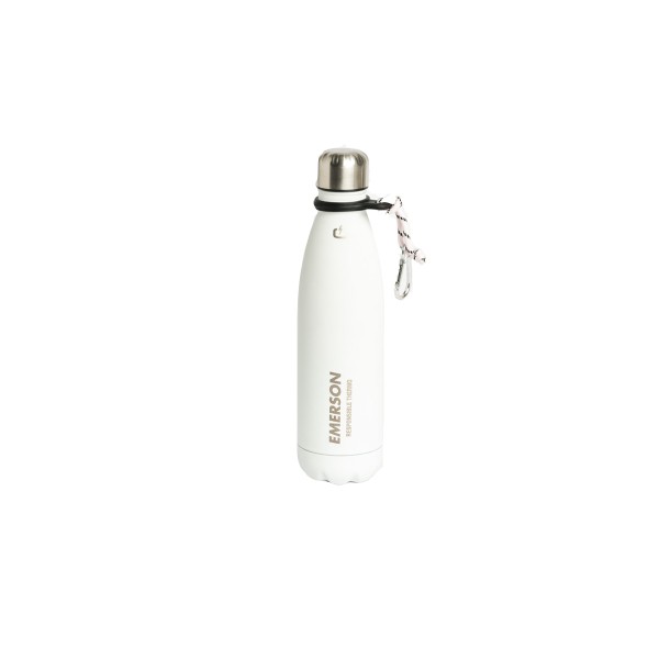 Emerson Responsible Μπουκάλι Θερμός 500Ml (211.EU99.02 WHITE)