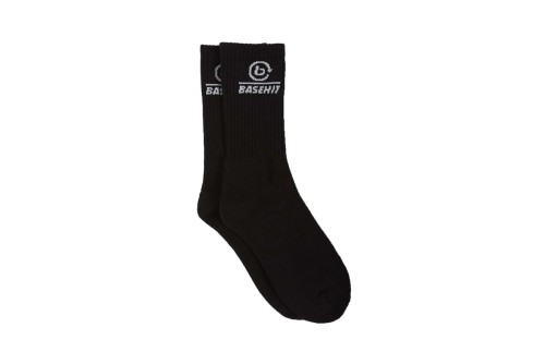 Basehit Κάλτσες Ψηλές 3 Ζευγάρια (212.BU08.04 BLACK)
