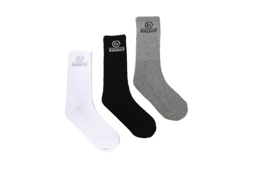 Basehit Κάλτσες Ψηλές 3 Ζευγάρια (212.BU08.04 MULTI-COLOUR)