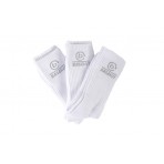 Basehit Unisex Κάλτσες μέχρι τη Γάμπα Λευκές 3 Ζευγάρια