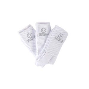 Basehit Ψηλές Κάλτσες 3 Ζευγάρια (212.BU08.04 WHITE)