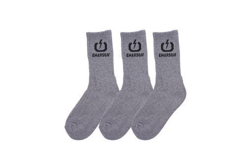 Emerson Κάλτσες Ψηλές 3 Ζευγάρια (212.EU08.03 GREY ML)