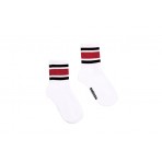 Emerson Tri Stripe Unisex Κάλτσες μέχρι τη Γάμπα Λευκές