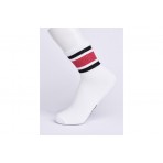 Emerson Tri Stripe Unisex Κάλτσες μέχρι τη Γάμπα Λευκές