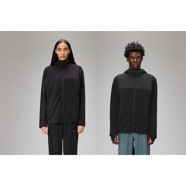 Rains Sintra Reverse Double-Sided Ζακέτα Fleece (21850 BLACK)