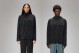 Rains Sintra Reverse Double-Sided Ζακέτα Fleece με Κουκούλα Μαύρη