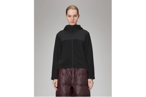 Rains Sintra Reverse Double-Sided Ζακέτα Fleece Γυναικεία (21860 BLACK)