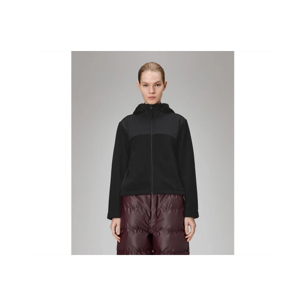 Rains Sintra Reverse Double-Sided Ζακέτα Fleece Γυναικεία (21860 BLACK)