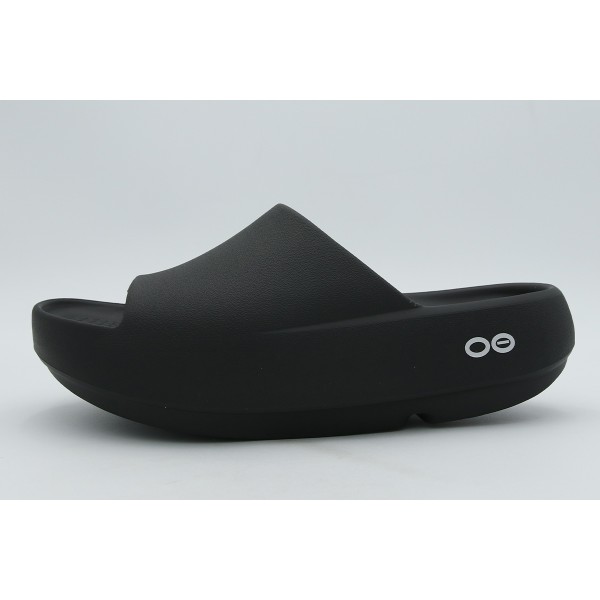 Oofos Ooahh Plus Παντόφλες (2200 BLACK)