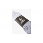 Basehit Unisex Κάλτσες μέχρι τον Αστράγαλο ΄Λευκές 3 Ζευγάρια