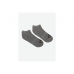 Emerson Unisex Κάλτσες μέχρι τον Αστράγαλο Γκρι 3 Ζευγάρια