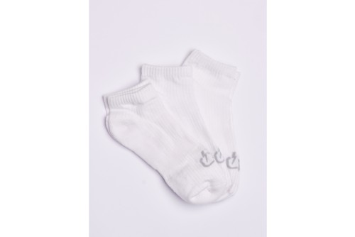 Emerson Basic Low Κάλτσες Κοντές 3 Ζευγάρια (222.EU08.01 WHITE)