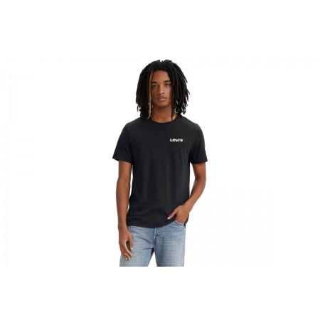 Levi's Classic Graphic Ανδρικό Κοντομάνικο T-Shirt Μαύρο