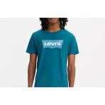 Levi's Graphic Crewneck Tee Ανδρικό Κοντομάνικο T-Shirt Πετρόλ