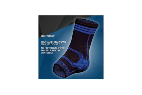 Protec Gel Force Ankle Επιστραγαλίδα Με Επιθέματα Τζελ (2301F)