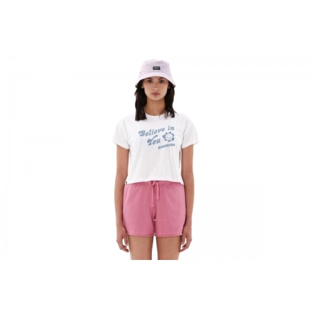 Emerson Crop Top Κοντομάνικο 