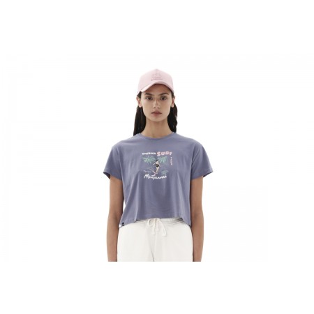 Emerson Crop Top Κοντομάνικο 