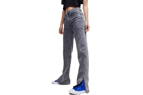 Karl Lagerfeld Hr Straight Denim W-Slit Παντελόνι Τζιν Γυναικείο (231J1114 J123)